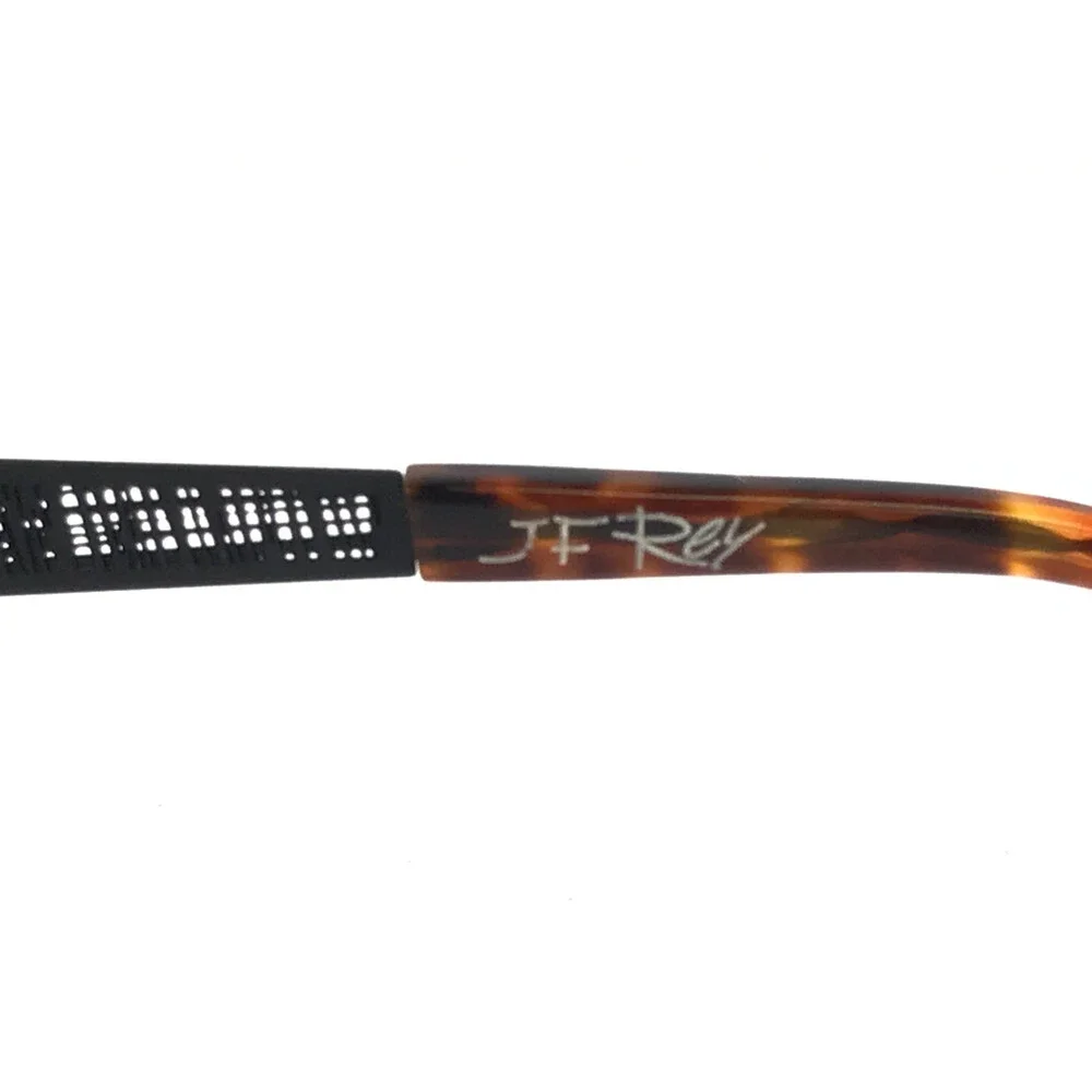 J.F. Rey Eyeglasses Frames JF2586 4500 Matte Gray Rectangle Full Rim 55-18-145